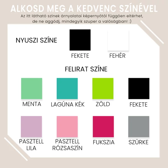 Névre szóló húsvéti zsák
