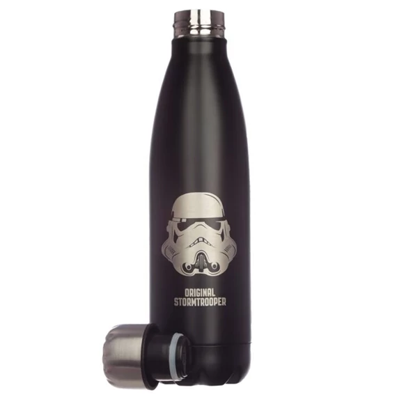 Thermo Kulacs 500ml, Fém - Az Eredeti Stormtrooper - Fekete