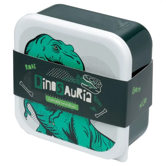 Uzsonnás Doboz Szett M/L/XL, 3 db - Dinoszaurusz