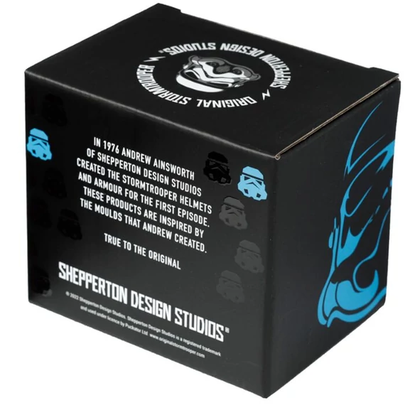 Bögre, Porcelán - Fekete - Az Eredeti Stormtrooper