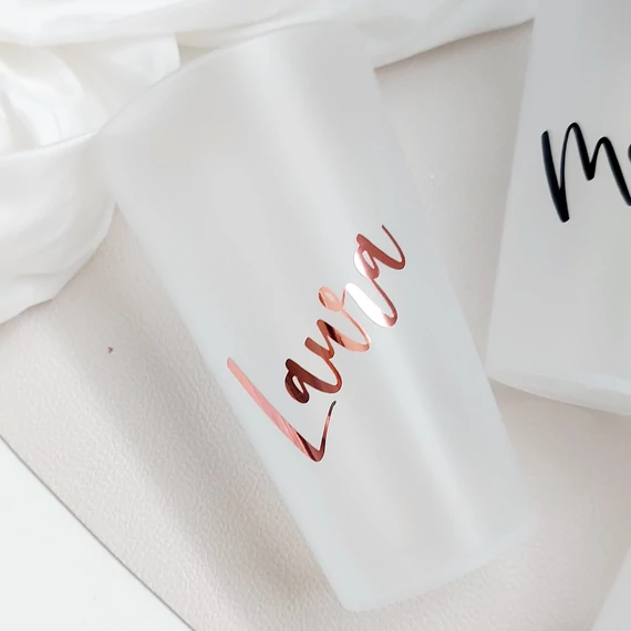 Névre szóló műanyag pohár 300 ml