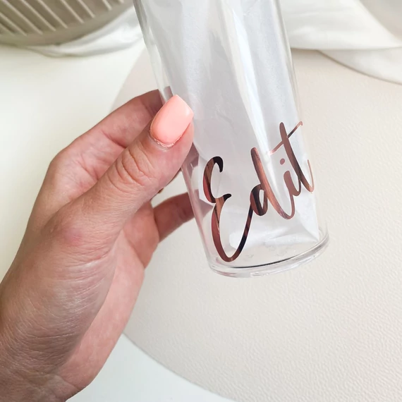 Műanyag feliratozott pohár 240 ml