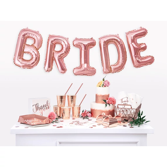 Bride squad papírtányér, 6 db