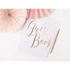 Kép 2/4 - Vendégkönyv rose gold felirattal